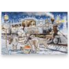 Luca-S Santa’s Express White borduren (pakket) BU5038