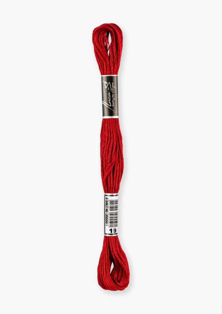 Luca-S 019 borduurgaren 8 meter ( DMC 321 / Anchor 47 )