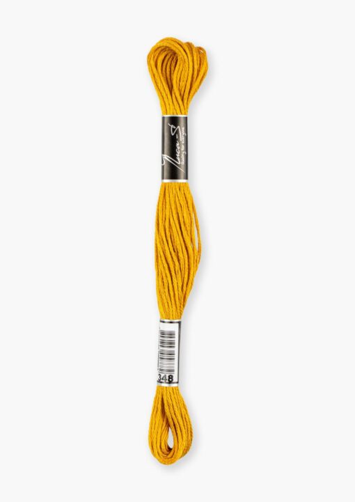 Luca-S 348 borduurgaren 8 meter ( DMC 783 / Anchor 307 )