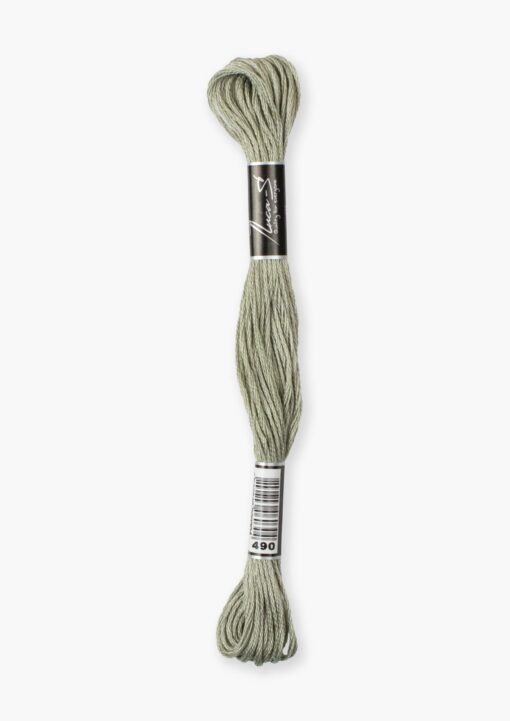 Luca-S 490 borduurgaren 8 meter ( DMC 647 / Anchor 1040 )