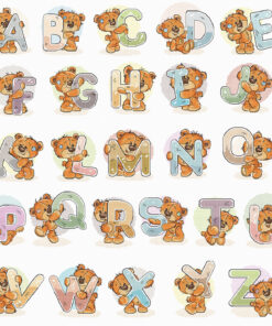 Luca-S Alphabet borduren (pakket) B1201