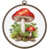 Luca-S Amanita Muscaria borduren (pakket) BC232  inclusief borduurring