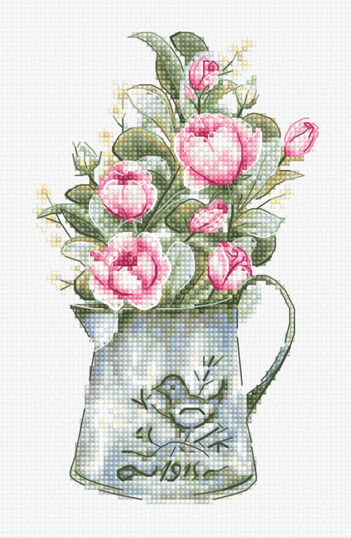 Luca-S Bouquet with Roses B7006