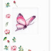 Luca-S Butterfly wenskaart borduren SP-103