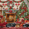 Luca-S Cosy Fireplace borduren (pakket) BU5041
