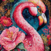 Luca-S Flamingo Fantastico borduren (pakket) BU5036