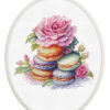 Luca-S French Macarons borduren (pakket) BC226 inclusief borduurring