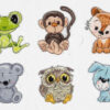 Luca-S Friends 1 6 stuks JK038