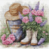 Luca-S Garden Decor borduren (pakket) B7036