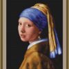 Luca-S Meisje met de Parel van Vermeer borduren (pakket) B467