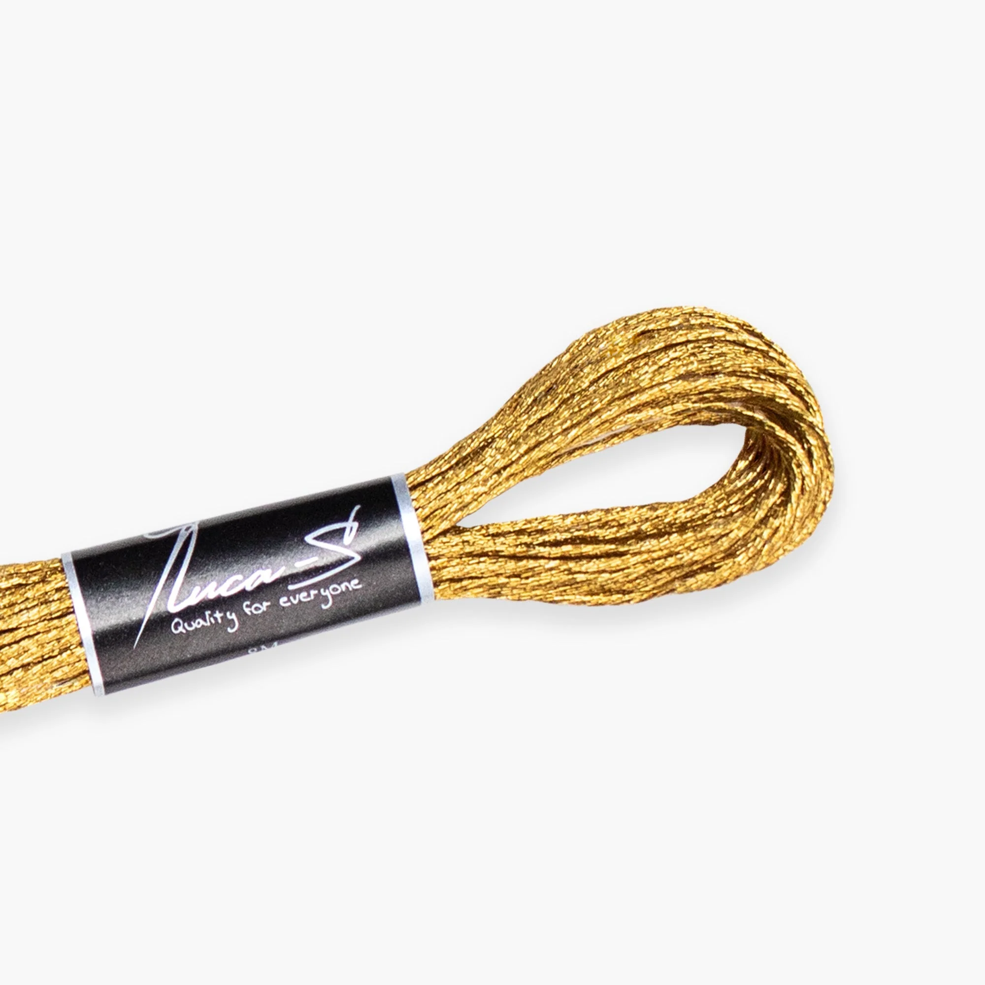 Luca-S Metallic Pure Gold - Goud borduurgaren 8 meter - Afbeelding 2
