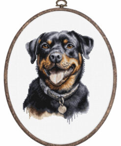 Luca-S Rottweiler borduren (pakket) BC229 inclusief borduurring