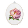 Luca-S Rozella Peony borduren (pakket) BC206 inclusief borduurring