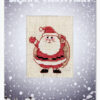 Luca-S Santa kerstkaart borduren