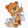 Luca-S Teddy Bear Stitching borduren (pakket)