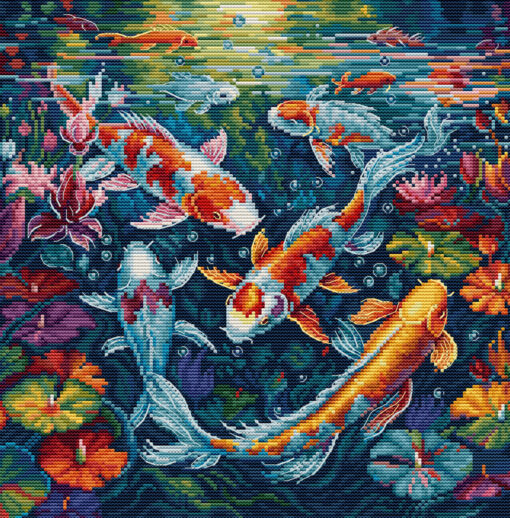Luca-S The Aquarium borduren (pakket) BU5030