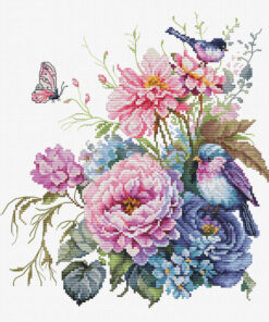 Luca-S The Birds Summer borduren (pakket) B2422