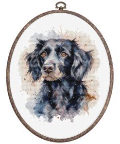 Luca-S The Border Collie borduren (pakket) BC213 inclusief borduurring