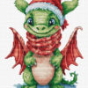 Luca-S The Happy Dragon borduren (pakket) B1406