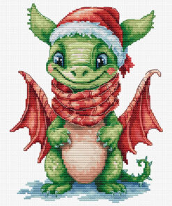 Luca-S The Happy Dragon borduren (pakket) B1406