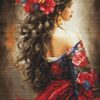 Luca-S The Spanish Girl borduren (pakket) B702