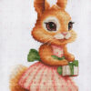 Luca-S The Squirrel's Gift borduren (pakket) B1414