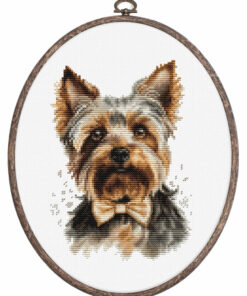Luca-S The Yorkshire Terrier borduren (pakket) BC228 inclusief borduurring