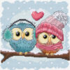 Luca-S Two Cute Owls B1400