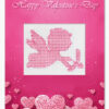 Luca-S Valentine's Day Cupid wenskaart borduren SP-75 **