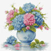 Luca-S Vase with Hydrangea borduren (pakket) B7033