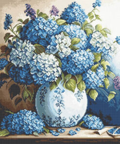 Luca-S Vase with Hydrangeas borduren (pakket) G700