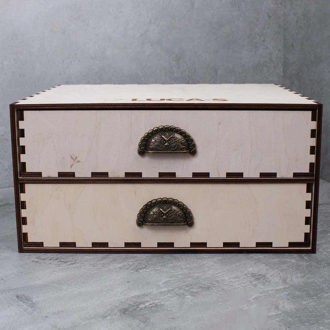 Luca-S borduurgaren organizer box inclusief 520 kleuren gesorteerd - Afbeelding 2