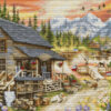 Luca-S Log Cabin General Store BU5020