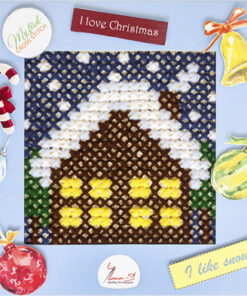 Luca-S My First Embroidery House X013 borduren (pakket) **