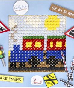 Luca-S My First Embroidery Train X005 borduren (pakket) **