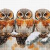 Luca-S Owls in The Silence of Winter BU5077