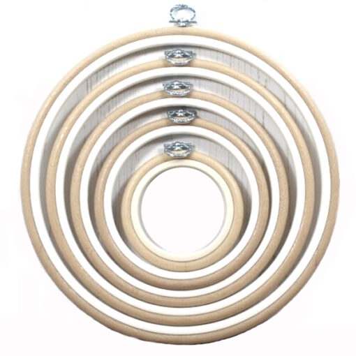 Nurge Flexi borduurring rond 24,5 cm Zand