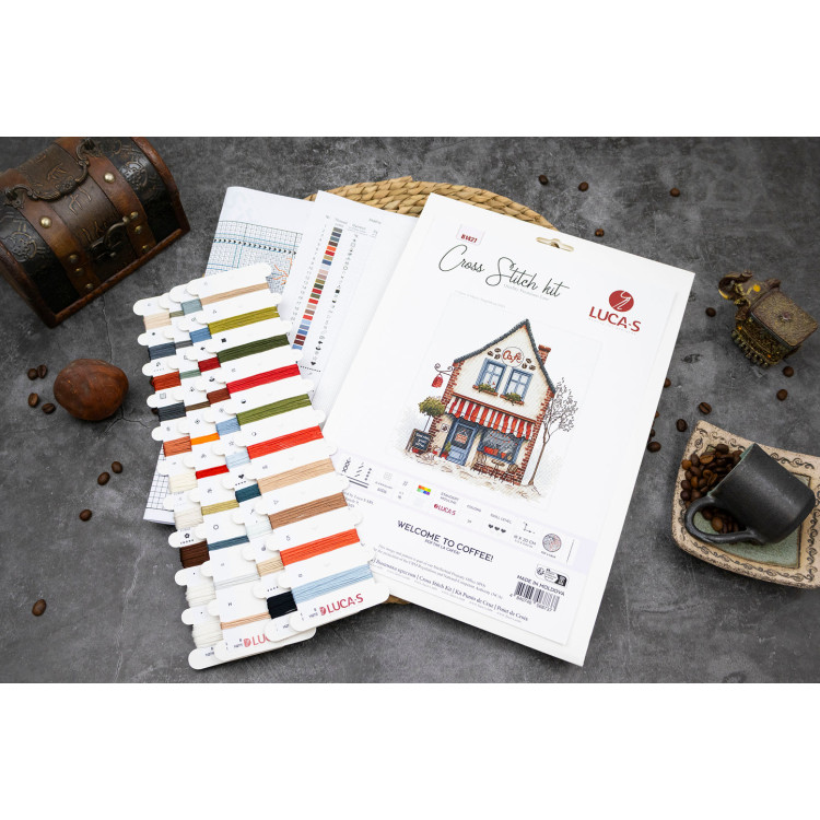 Luca-S Welcome to Coffee! B1427 - Afbeelding 2