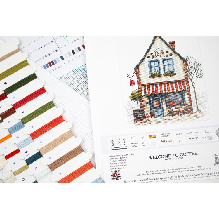 Luca-S Welcome to Coffee! B1427 - Afbeelding 3