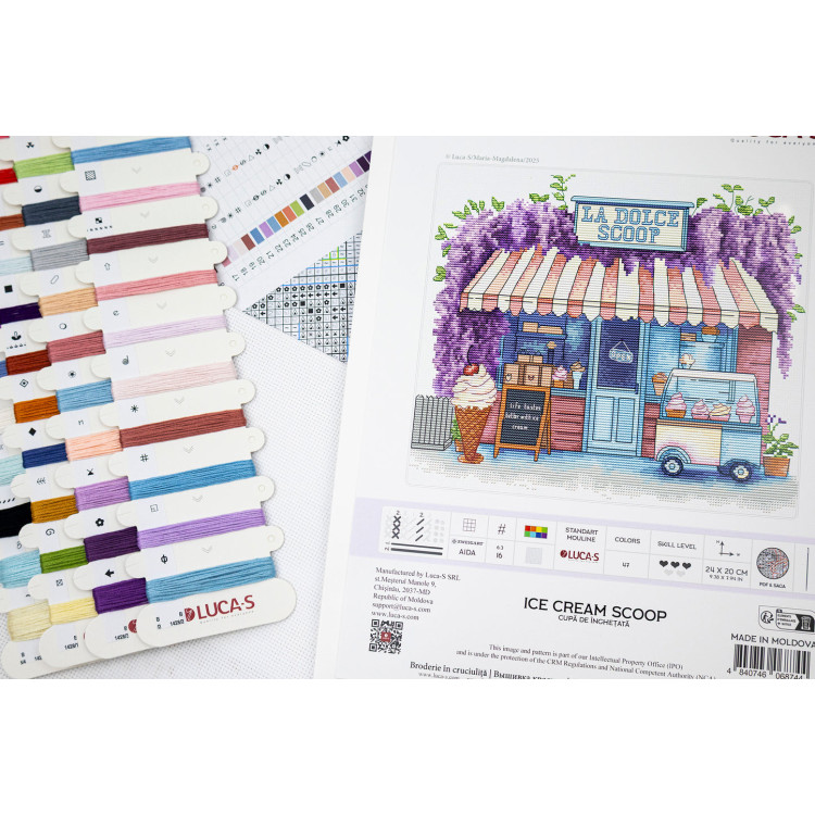 Luca-S Ice Cream Scoop B1428 - Afbeelding 4