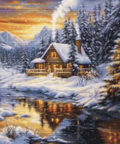 Luca-S Winter Evening in the Mountains GOLD B721