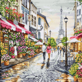 Luca-S BU5107 Paris Flower Shop GOLD