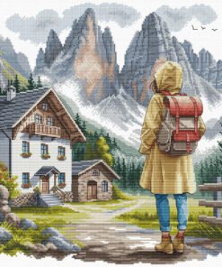 AVA Stitch Adventure in the Alps P113	 borduren (pakket)