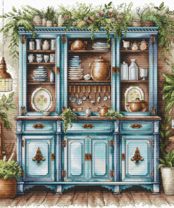 AVA Stitch P102 Blue Cupboard