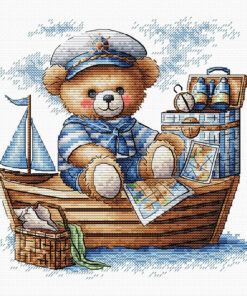 AVA Stitch P050 Captain Bear on the High Seas