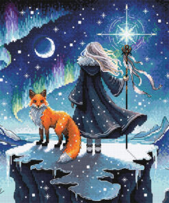 AVA Stitch P069 Enchantress of the Auroras and her Fox