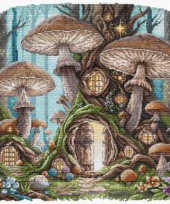 AVA Stitch P071 Fairy Village