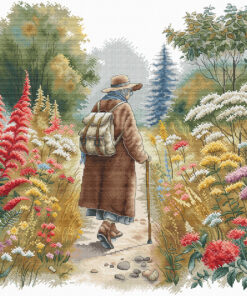 AVA Stitch P107 Floral Path