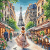 AVA Stitch From Paris with Love P126 borduren (pakket)