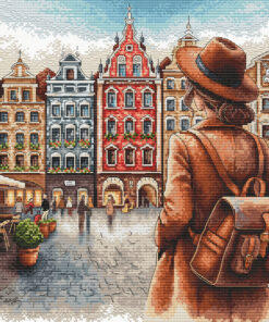 AVA Stitch P104 Old Town of Bruges